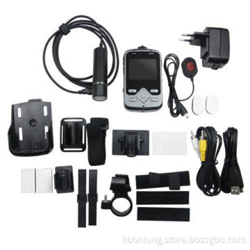 High-speed Sports Camera DVR, Detached Lens 5.0-megapixel 1,080P Full HD 1,800mAh 3-hour Duration